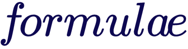 Formulae home
